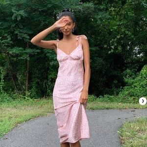 Princess Polly Pink Silk